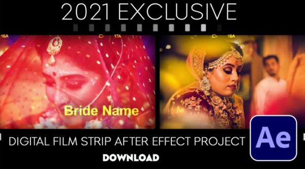 2021 Exclusive Digital Film Strip After Effect Project Download