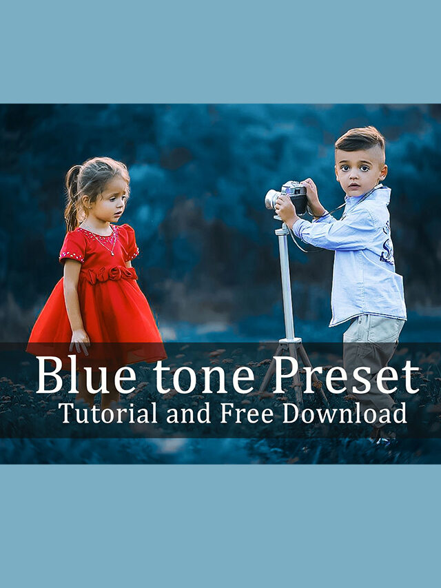 Night Blue Tone Preset in Photoshop cc 2022