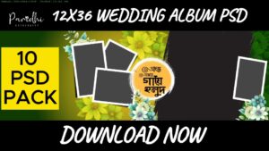 12x36 Bangla Wedding Album Psd Vol 5 Download